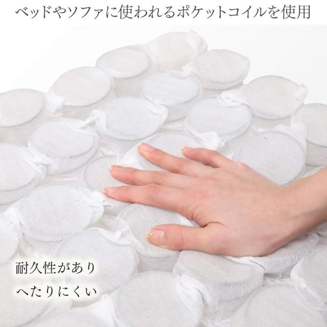 アイリスプラザ 座椅子 リクライニング ポケットコイル