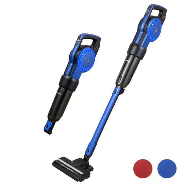 掃除機 アイリスオーヤマ キャニスティック スティッククリーナー 紙パック式 軽量 2WAY パワーヘッド ブルー IC-CSP5-Aの通販は