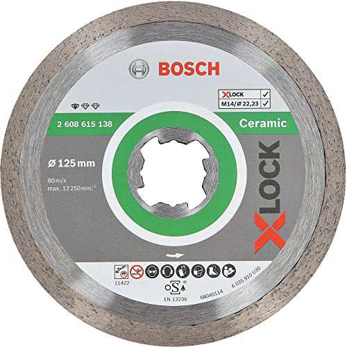 ボッシュ(BOSCH) X-LOCK ダイヤホイール (スタンダード・タイル用・125mmφx1.6？) 2608615138