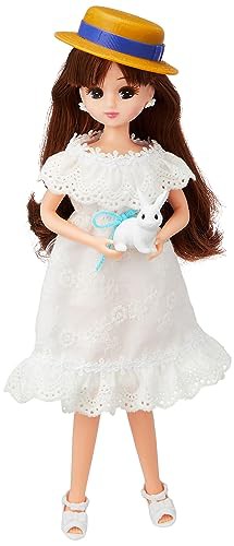 タカラトミー 『 リカちゃん ドール LD-07 うさちゃんとおでかけ 』 着せ替え お人形 おままごと おもちゃ 3歳以上 玩具安全基準合格 ST