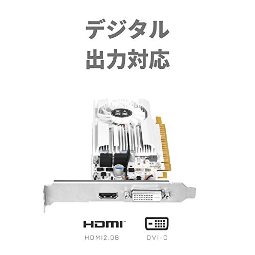 玄人志向 NVIDIA GeForce GT 1030 搭載 グラフィックボード 2GB