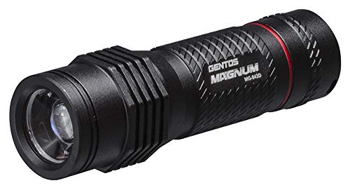 GENTOS(ジェントス) 防水機能 LED 懐中電灯 【明るさ240ルーメン/実用点灯5時間】 単4形電池3本使用 マグナム MG-843D ANSI規格準拠 転がの通販は 5,149円