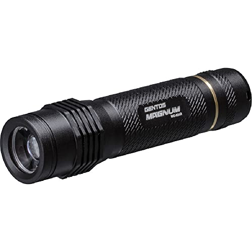 GENTOS(ジェントス) LED 懐中電灯 USB充電式 【明るさ450ルーメン/実用点灯6時間】 専用充電池使用 マグナム MG-886R ANSI規格準拠 転が