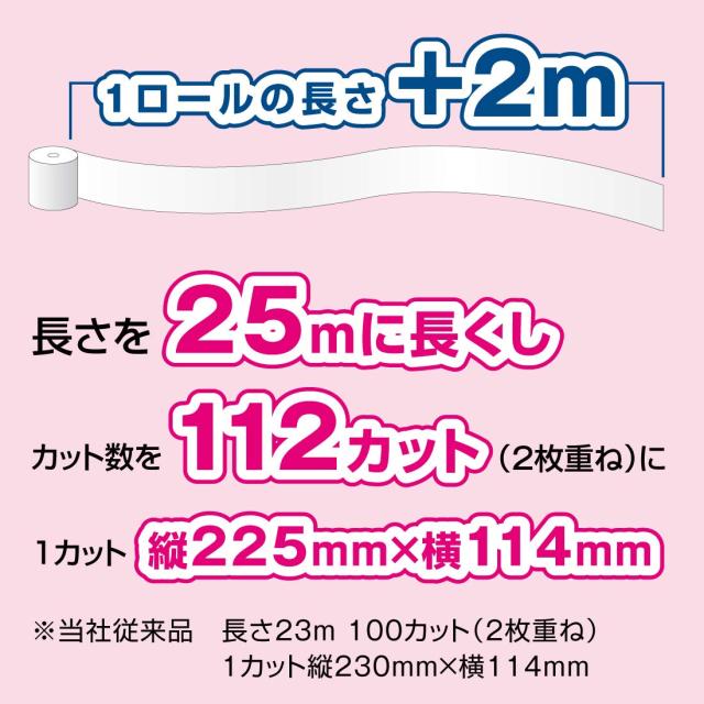 エリエール トイレットペーパー シャワートイレのためにつくった吸水力が2倍のトイレットペーパー 25m(112シート)×96ロール(4ロール×24 エリエール トイレットペーパー シャワートイレのためにつくった吸水力が2倍のトイレットペーパー 25m(112シート)×96ロール(4ロール×24