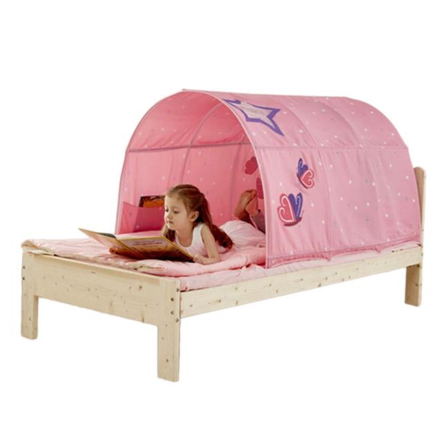 GZQIRUN 子供ベッドテントベッドキャノピードリームキッズ遊びテント劇場プライバシースペース眠っている屋内玩具ゲームハウス 5,747円