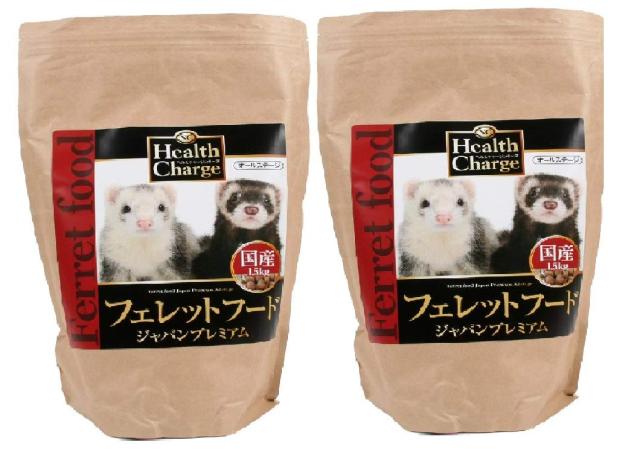 C.N. フェレットフード ジャパンプレミアム 1.5kg 国産 正 規品 フード 2個の通販は 7,000円