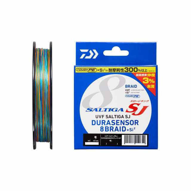 ダイワ(DAIWA) PEライン UVFソルティガSJデュラセンサー×8+Si2 2号 1200m 5カラー(カラーマーキング付)の通販は