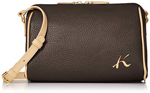 キタムラ 斜め掛け ショルダーバッグ R-0613 チョコ/ベージュ 茶色 62501の通販は