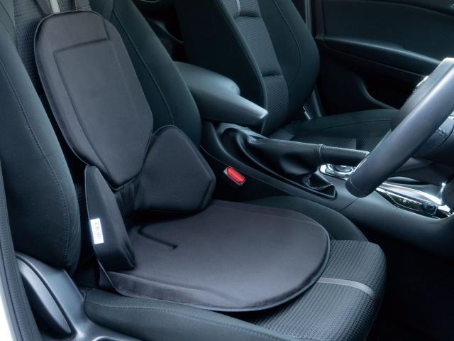 EXGEL 自動車クッション ブラック　２つセット EXGEL ジェルクッション 腰痛 クッション 車 腰痛対策 腰痛防止