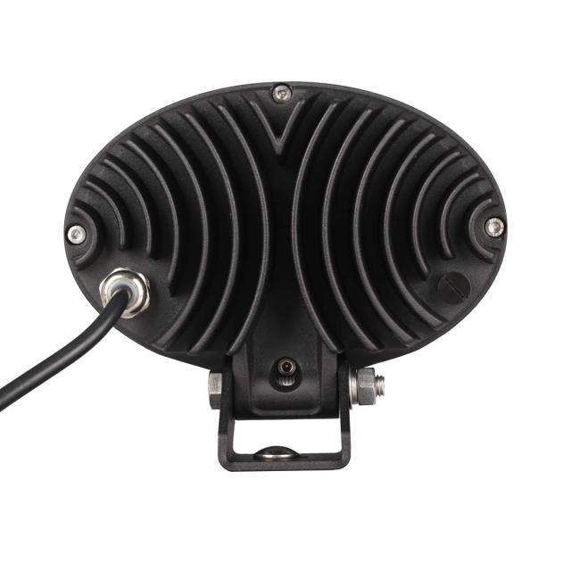 LEDワートライト トラクター 車外灯 60W 狭角 直径155mm 作業灯 6000K 白光 6000LM IP68防水 12V 24V兼用 2個【Lightronic】