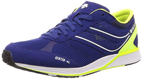 デサント 世界陸連公認【20年秋冬モデル】 ランニングシューズ GENTEN-RC スポーツシューズ 軽量 運動靴 ネイビー 25.0 cm