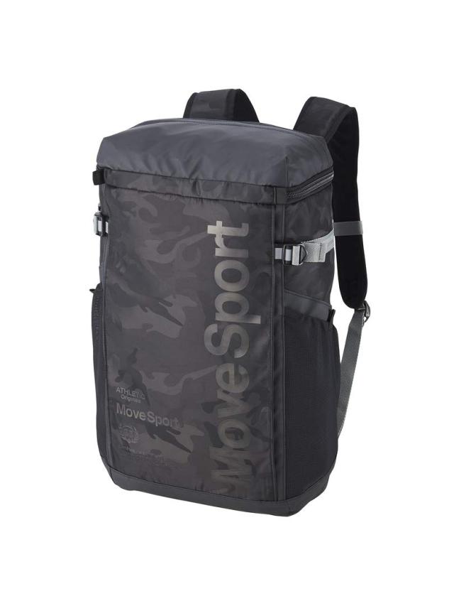 MOVESPORT(ムーブスポーツ) デサント バックパック リュックサッ 【EC限定モデル,レインカバー付きあり】 スクエアバッグM