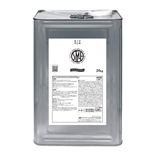 ニッペ ペンキ 塗料 STYLE DIYペンキ 20kg ココア 水性 つやなし 屋内 日本製 4976124884726