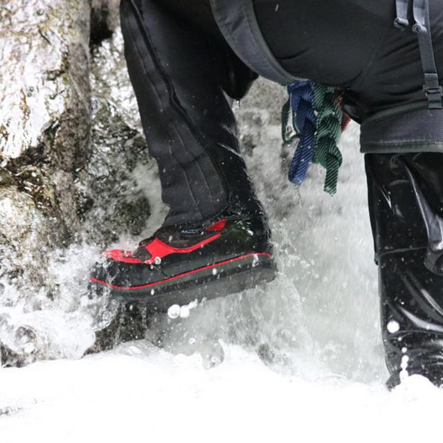 ケイリュウ アウトドア 沢登り 源流釣り シューズ KR 3XF 220レッド