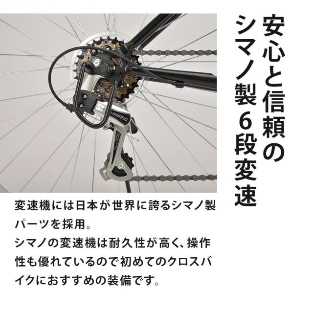 アルテージ(ALTAGE) クロスバイク 自転車 26インチ メンズ スポーツ