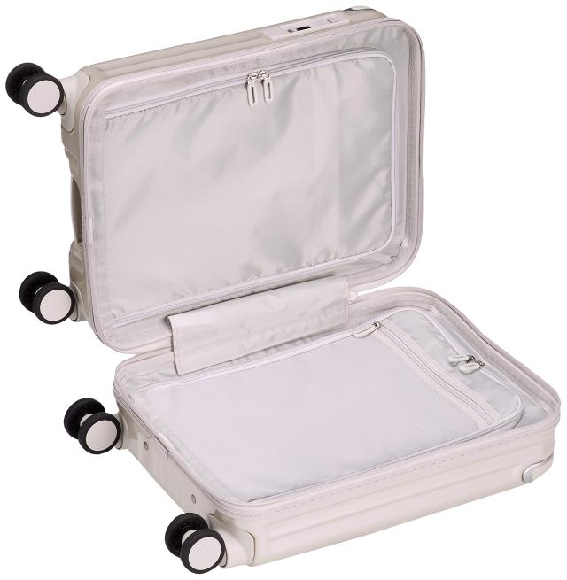 カーゴ スーツケース コインロッカー 機内持ち込み 多機能モデル CAT235LY 保証付 22L 44 cm 3.1kg グロスホワイト