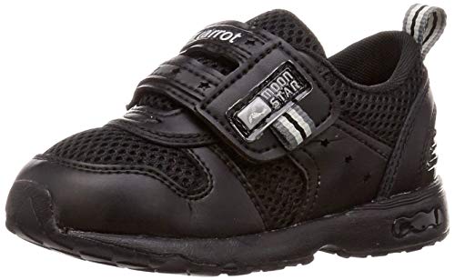 キャロット スニーカー 運動靴 2E/3E 幅広 14~21cm 0.5cm有 キッズ 男の子 女の子 CR C2146,2175 3Eブラック 18.0 cmの通販は 5,500円