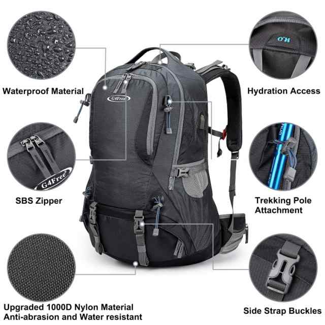 G4Free 登山リュック 50l バックパック 大容量 レインカバー付き リュック メンズ 防水 多機能 ディバッグ 防災 アウトドア キャンプ  の通販はau PAY マーケット - YH-SHOP | au PAY マーケット－通販サイト