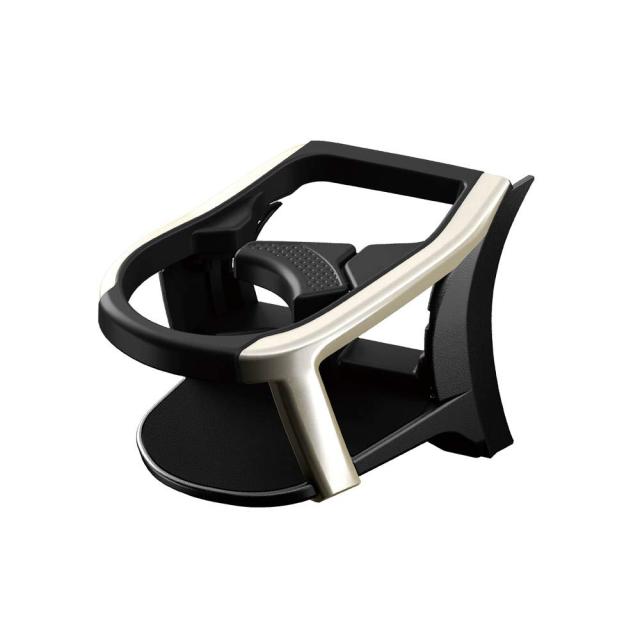 槌屋ヤック(Tsuchiya Yac) 車種専用品 レクサス 10系 NX 専用 エア コン ドリンクホルダー 運転席用 ブラック 長さ17×幅13.4×高さ17.2 c