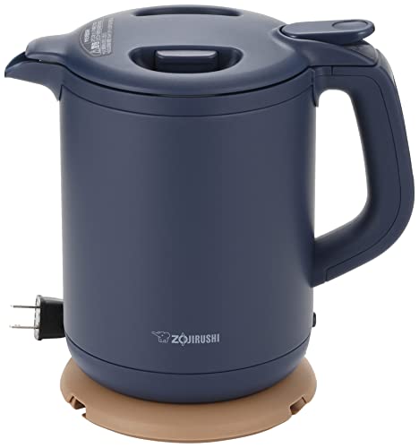 象印 電気ケトル 0.8L 沸騰後1時間90℃保温 ネイビー CK-AJ08-AD