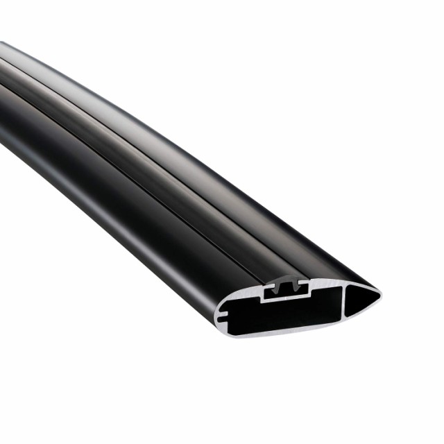 Terzo テルッツォ (by PIAA) ルーフキャリア ベースキャリア バー 1本入 エアロバータイプ ブラック 108cm EB108ABの通販は 7,202円