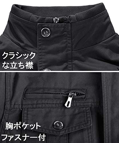 TACVASEN ライダースジャケット 防寒 メンズ バイクウェア アメリカン