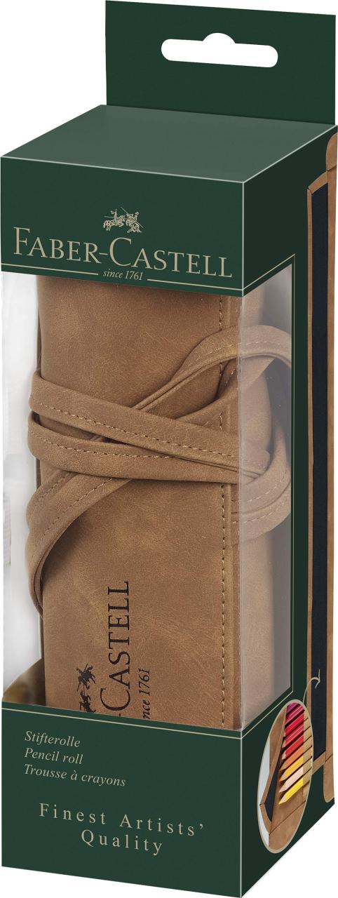 ファーバーカステル アート＆グラフィック ブラウン ペンシルロール180010
