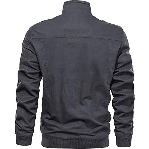 TACVASEN] アウトウェア ミリタリージャンパー スタイリッシュ バイク