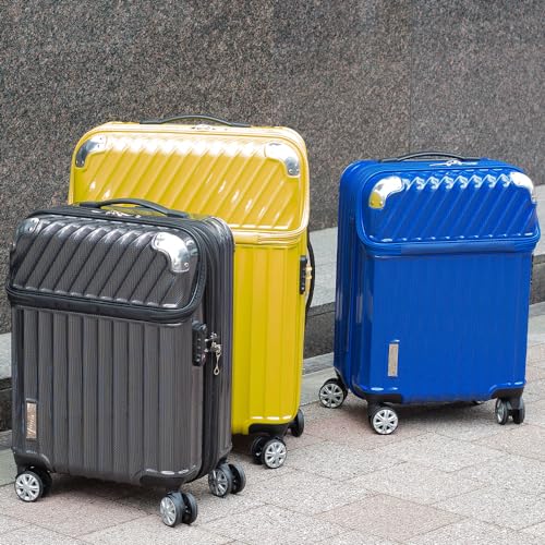 トラベリスト スーツケース ジッパー オープン モーメント 拡張機能付き 61L 64 cm 4.3kg ピンクヘアラインエンボス