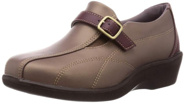 [トパーズ] スニーカーブーツ 超軽量 レディース ひもなし ゆったり幅広 ウォーキングシューズ 37 パールローズ 23.0 cm 3E