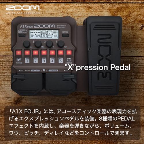 ZOOM ズーム A1X FOUR マルチエフェクター マルチエフェクト