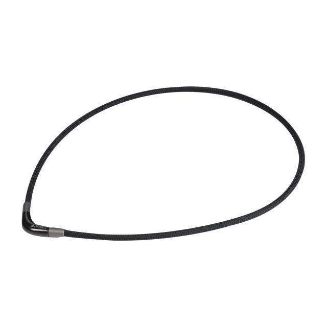 【羽生結弦選手愛用商品】 phiten(ファイテン) チタン ネックレス RAKUWAネック メタックス チョッパーモデル ブラック 40cm