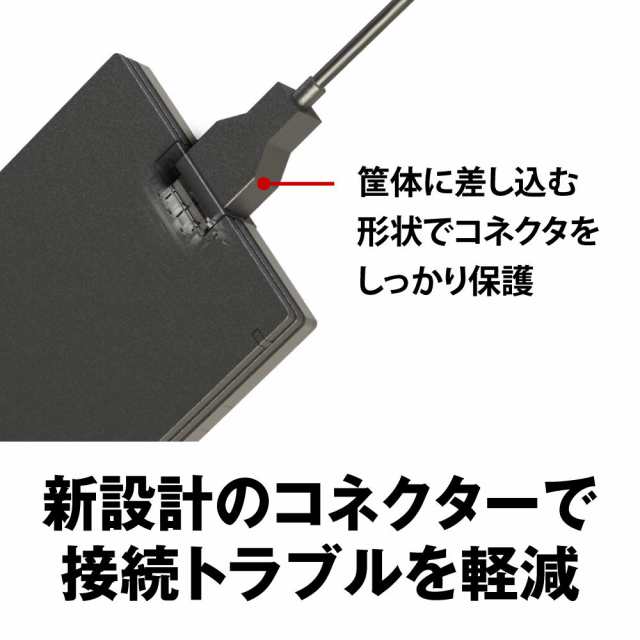 BUFFALO USB3.1Gen1 ポータブルSSD 1.9TB 日本製 PS5/PS4(動作確認済