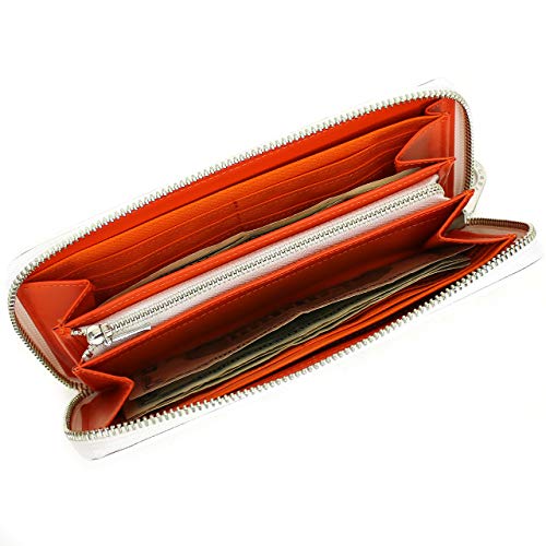 カステルバジャック ラウンドファスナー長財布 小銭入れあり PICCOLO(ピッコロ) 022617 オレンジ カステルバジャック ラウンドファスナー長財布 小銭入れあり Marcel