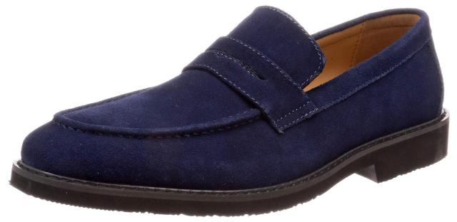 ローファー コインローファー レザー スエード Uチップ 本革 革靴