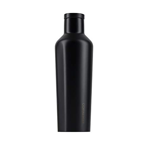 CORKCICLE【日本販売品】水筒 真空断熱 ステンレスボトル 470ml CANTEEN DIPPED ブラックアウト 16oz 保冷 保温 直飲み スクリューキの通販は