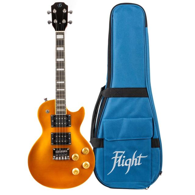 Flight Rock Series エレキウクレレ(4弦ギター) Centurion ゴールド FUR-CT-GT