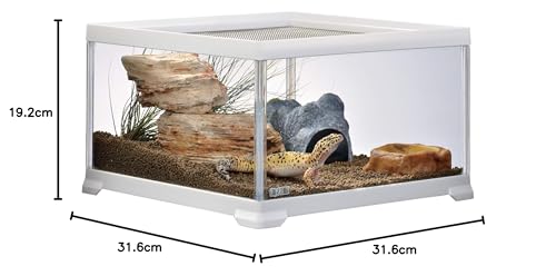 GEX EXOTERRA レプテリア レオパ飼育キットM 爬虫類用ガラスケージ 6点