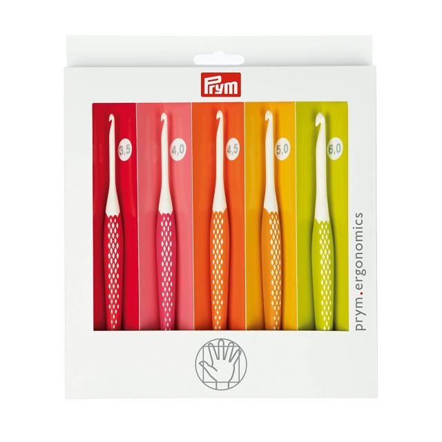 プリム(Prym) エルゴノミック かぎ針セット (3.5/4.0/4.5/5.0/6.0mm) 5