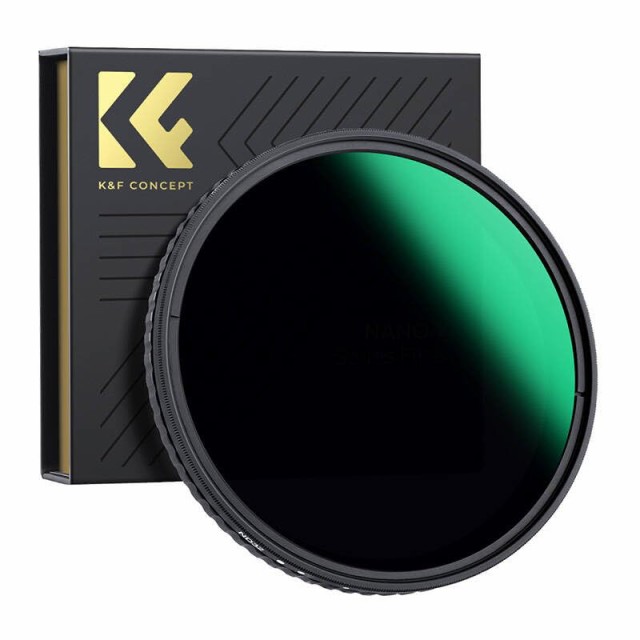 K＆F Concept NANO-X 可変NDフィルター 62mm ND8~ND128 KF-62NDX8-128 バリアブルの通販は 8,103円