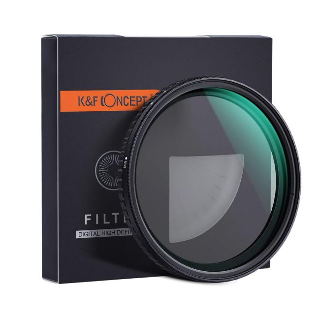 K＆F Concept NANO-X 可変NDフィルター 72mm ND2~ND32 KF-72NDX2-32 バリアブルの通販は 8,769円