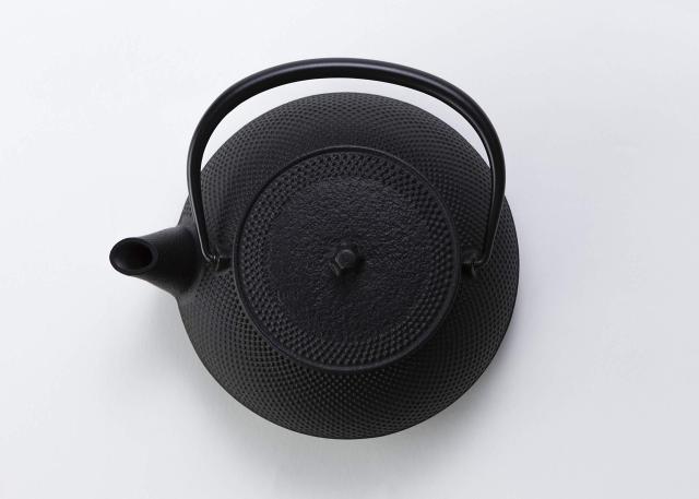 岩鋳(Iwachu) 鉄瓶 黒焼付 0.65L 鉄瓶兼用急須 5型新アラレ IH