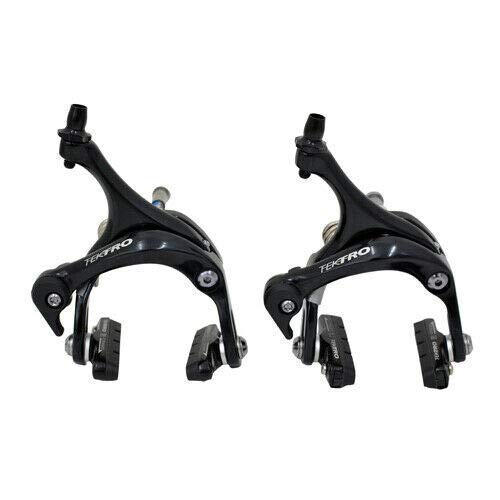 その他のスポーツ TEKTRO R526 Dual Pivot Caliper Brake Set 39-54mm Designed for 28C tire, Black, MH1850-B
