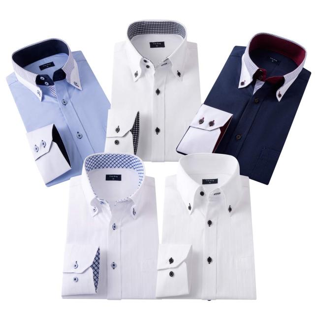 Tree Ring(トリー リング) ワイシャツ メンズ 長袖 ビジネスワイシャツ