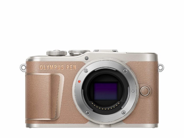 OLYMPUS ミラーレス一眼カメラ PEN E-PL10 ボディー ブラウン