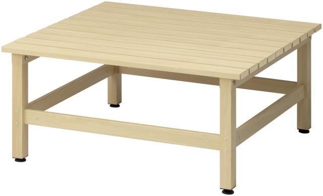 タカショー デッキ 美WOOD 90×90cm ミルキーウッド BEW-D909MW