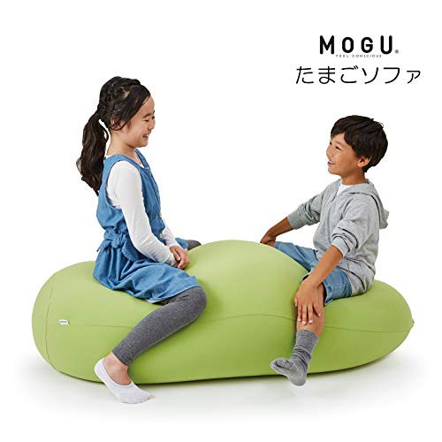 MOGU(モグ) ビーズ ソファ レッド 赤 たまごソファ (全長約130？)の