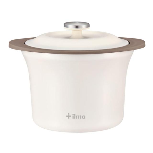 ピーコック魔法瓶工業 電子レンジ 調理器 イルマ リビングジャー ホワイト 1.72L ACA-160 W