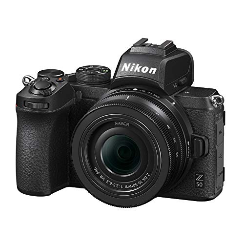 Nikon ミラーレス一眼カメラ Z50 レンズキット NIKKOR Z DX 16-50mm f/3.5-6.3 VR付属 Z50LK16-50 ブラック