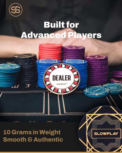 SLOWPLAY Nash Ceramic Poker Chips Set | Nashセラミック